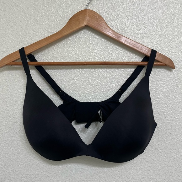 Skims Ultimate Teardrop Underwire Bra Onyx Black 38D - Picture 2 of 10